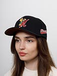 Бейсболка MITCHELL NESS арт. HHSS6278-MBUYYPPPBLCK Milwaukee Bucks NBA (черный)